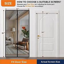 Magnetic Screen Door Keep Bugs Out