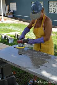 In this tutorial we'll walk through the process of how to make concrete counters for an outdoor kitchen. Diy Concrete Countertop Tutorial Diy Concrete Countertops Concrete Diy Outdoor Kitchen Design