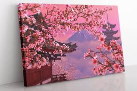 Japanese Cherry Blossom Mount Fuji