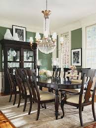 White dining room set with bench. If Your Style Is Traditional Then Complement Your Decor With A Dining Table True To Your Style Rich W Green Dining Room Dining Room Remodel Dining Room Table