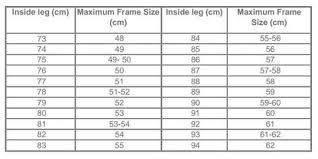 How To Pick Bicycle Size Fixed Gear Bikes