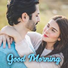 good morning image with love couple