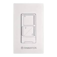 fanimation white wall control with