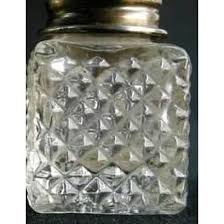 Vintage Clear Cut Glass Diamonds On