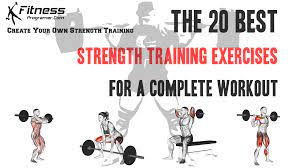 20 best strength training exercises for