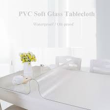 Wipe Clean Transpa Tablecloth Mat