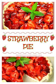 strawberry pie an easy clic the