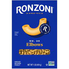 ronzoni elbows 16 oz non gmo macaroni