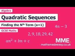 Quadratic Sequences Questions