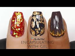 encapsulating nail art with gel you