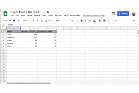 How To Make A Graph In Google Sheets