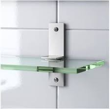 Ikea Grundtal Wall Shelf Glass