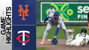 mets vs twins game highlights 9 10 23