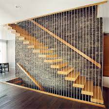 How to make a hand rail option 2. Modern Indoor Safe Wood Floating Stairs Stainless Steel Handrail Stair China Interior Stair Treads Non Slip Glass Staircases Made In China Com