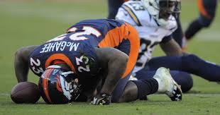 Broncos Lose Mcgahee For The Rest Of The Regular Season