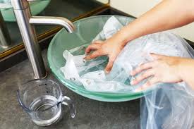 clean a plastic shower curtain liner