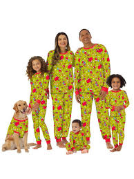 dr seuss grinch matching family