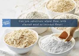 subsute wheat flour with almond meal