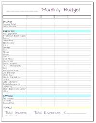 Home Budget Planner Template Household Planning Template Monthly