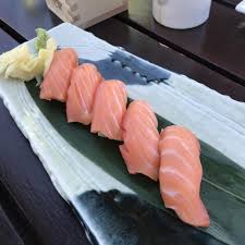 Check spelling or type a new query. Some Smoked Salmon Nigiri Sushi