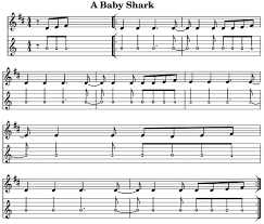 baby shark easy tin whistle recorder