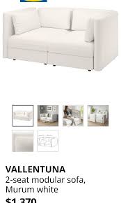 ikea vallentuna brand modular sofa 95