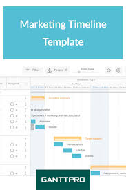 Marketing Timeline Templates Download It In Excel Or Edit