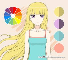 Puede cambiar de color de ojos y pelo depende de. Guide To Picking Colors When Drawing Anime Manga Animeoutline