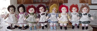 raggedy ann and andy dolls