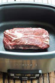 balsamic slow cooker roast beef the