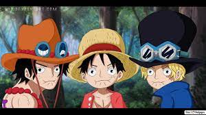 One Piece - Ace, Sabo und Ruffy, Brüder ...