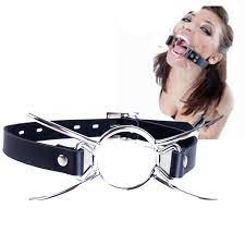 Stainless Steel Open Mouth Spider Gag O-Ring Head Harness Restraint Bondage  | eBay