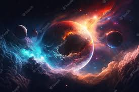Premium Photo | Universe scene with planets stars and galaxies in outer  space showing the beauty of space exploration art wallpaper image is ai  generated