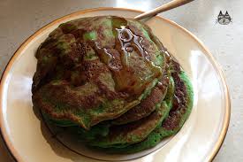 You'll be instantly reminded of the familiar. Pandan Pancakes With Syrup Airinie