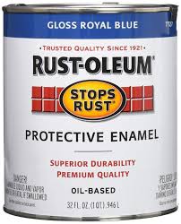 Royal Blue Oil Based Protective Paint
