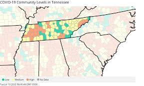 24 tennessee counties newly at high