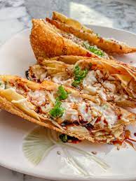 crab rangoon egg rolls cook with dana