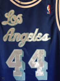 Browse los angeles lakers jerseys, shirts and lakers clothing. L A Lakers Blue Throwback Jerry West Jersey 1865928153