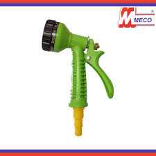 meco garden hose nozzle with 7