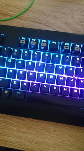 So i want to know if there is any possible way to make my caps lock key change color when pressed. The T Key On My Razer Blackwidow Chroma V1 Only Lights Up Red Or Nothing Does Anyone Have A Fix For This Its Been Like This For About 2 Years Now Razer