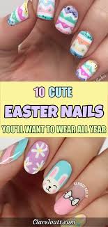These are the 17 best easter nail designs to wear this spring. 10 Easter Nails That Look Amazing Clareivatt Com