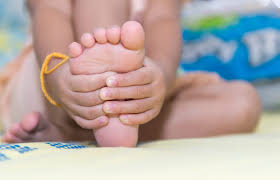 why do children experience foot pain at