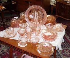 all about pink depression glass