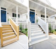 painting the exterior stairs