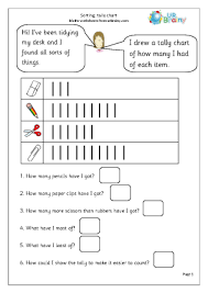 Sorting With A Tally Chart