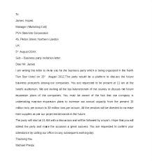 Sample Invitation Letter For Party Bahiacruiser