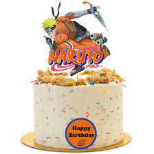 Naruto Topper Cake gambar png