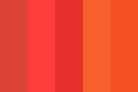 Blood Orange Color Palette