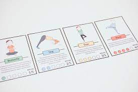 yoga for children cards to