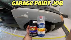 painting your car with spray paint